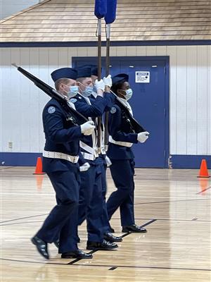Color Guard In Line WOHS Comp